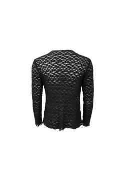 Black Colour Bcblair Ls Lace Blouse 41049< Bluser & Skjorter