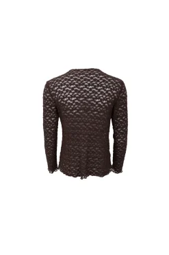 Bcblair Ls Lace Blouse 41049*Black Colour Sale