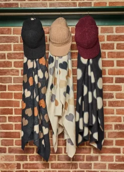 Bcblix Dotted Winter Scarf 208416*Black Colour New