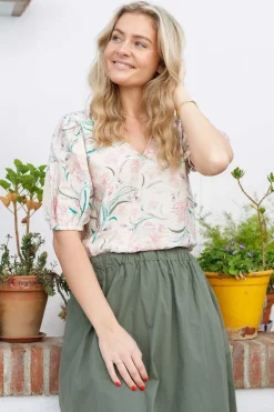 Black Colour Bccassandra Ss Blouse 40882< Bluser & Skjorter