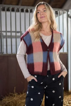 Black Colour Bcchess Knit Vest 1213< Strik|Bluser & Skjorter