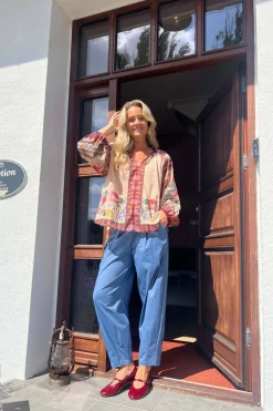 Black Colour Bcdavina Barrel Pant 40900< Bukser, Jeans & Leggings