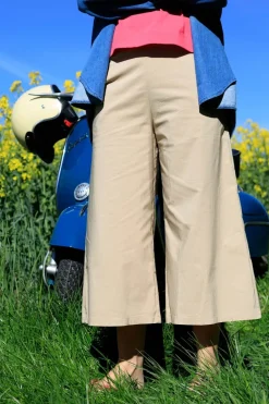 Black Colour Bcdavina Culotte Pant 40912< Bukser, Jeans & Leggings