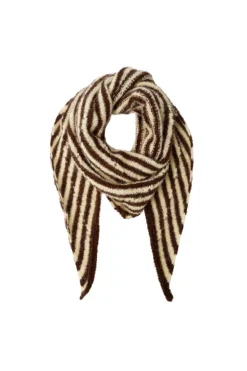 Black Colour Bcdell Mini Stripe Scarf 208394< Tørklæder