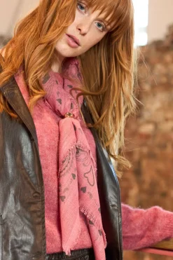 Bcflorina Scarf 208393*Black Colour New