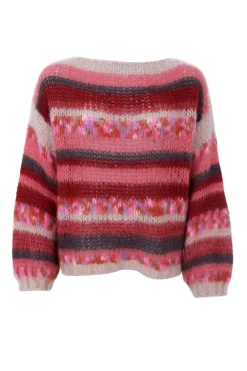 Bcfontana Multi Striped Jumper 1222*Black Colour Hot