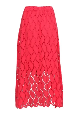 Black Colour Bcfreya Cut Out Lace Skirt 40717< Sæt 🛍️|Nederdele