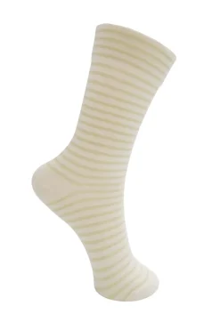 Bcgisele Striped Sock 4335*Black Colour Outlet