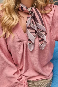 Black Colour Bchays Mini Scarf 3655< Tørklæder