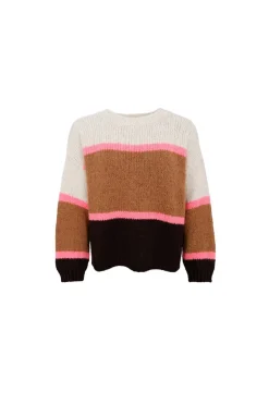 Black Colour Bchildur Knit Jumper 1234< Strik|Bluser & Skjorter