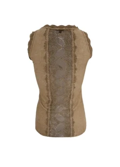 Black Colour Bcivy Rib Top< T-Shirts & Toppe