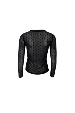 Bcjennie Dotted Mesh Blouse*Black Colour Sale