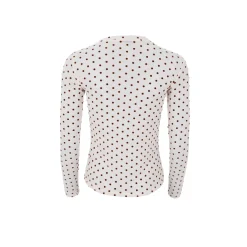 Bcjennie Dotted Mesh Blouse 40611*Black Colour Outlet