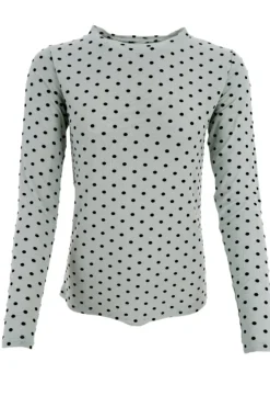 Bcjennie Dotted Mesh Blouse*Black Colour Sale
