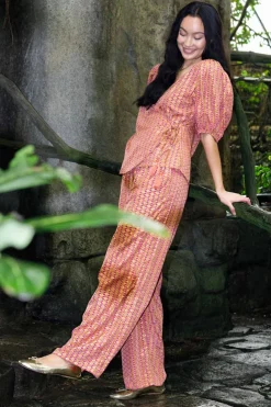 Black Colour Bcluna Straight Pant 39210< Bukser, Jeans & Leggings