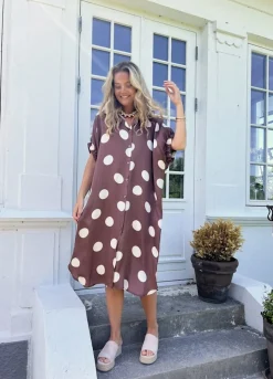 Black Colour Bcmabel Satin Dress 40989< Kjoler