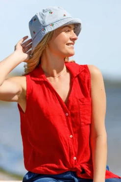 Black Colour Bcmelina Sleeveless Tie Shirt 40911< Sæt 🛍️|Bluser & Skjorter