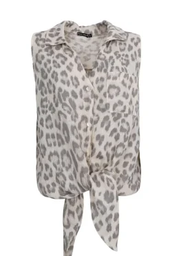 Bcmelina Sleeveless Tie Shirt 40911*Black Colour Discount