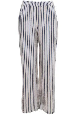 Black Colour Bcmelina Wide Linen Pant 40843< Bukser, Jeans & Leggings