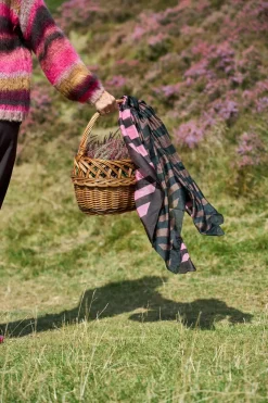 Bcnalira Silk Scarf 208419*Black Colour New