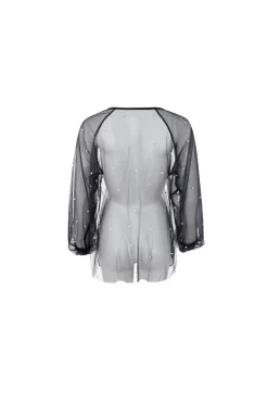 Black Colour Bcperla Ls Blouse 40979< Bluser & Skjorter