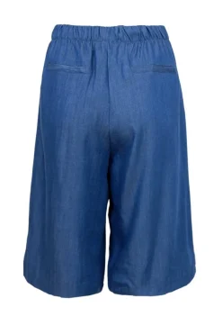 Bcpueblo Tencel Shorts 40906*Black Colour Discount