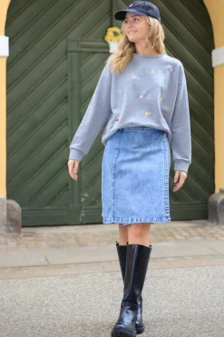 Black Colour Bcrussel Short Wrap Skirt 40862< Nederdele