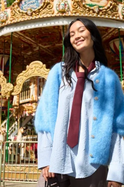 Black Colour Bcstarry Strass Shirt 40786< Bluser & Skjorter|Ammevenligt Tøj