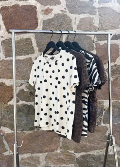 Black Colour Bczelda S/S T-Shirt 40997< T-Shirts & Toppe