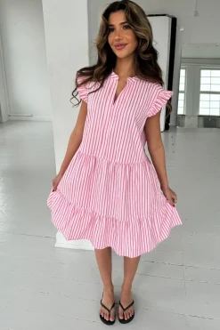 Bea Pink Stripe 14806*Continue Best