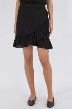 Neo Noir Bekka Linen Skirt< Nederdele