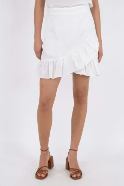 Bekka Linen Skirt*Neo Noir Sale