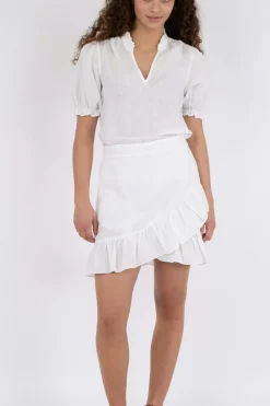 Bekka Linen Skirt*Neo Noir Sale