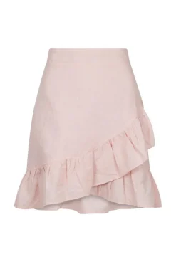 Neo Noir Bekka Linen Skirt< Nederdele