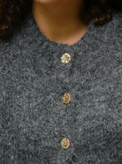 Neo Noir Benuta Fluffy Knit Cardigan 165816< Cardigans|Ammevenligt Tøj