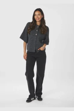 Neo Noir Benuta Fluffy Knit Cardigan 165816< Cardigans|Ammevenligt Tøj