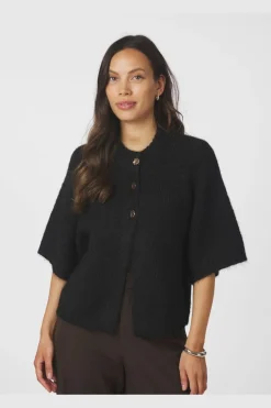 Neo Noir Benuta Fluffy Knit Cardigan 165816< Cardigans|Ammevenligt Tøj