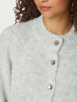 Benuta Fluffy Knit Cardigan 165816*Neo Noir Discount