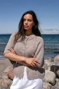 Neo Noir Benuta Fluffy Knit Cardigan 165816< Cardigans