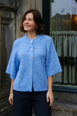 Neo Noir Benuta Fluffy Knit Cardigan 165816< Cardigans|Ammevenligt Tøj