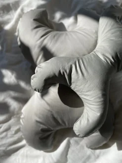 Save My Face Betræk til Le Grand 100% bomuld Grey< Tæpper, Puder & Madrasser