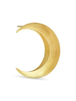 Jane Kønig Big Half Moon Stud Left< Øreringe
