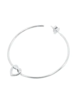 Jane Kønig Big Tied Heart Hoop BTHH-AW25-S< Øreringe