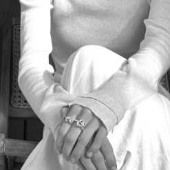 Jane Kønig Big Tied Heart BTHR-AW25-S< Ringe