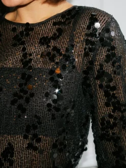 Neo Noir Blake Sequins Blouse 167011< Bluser & Skjorter