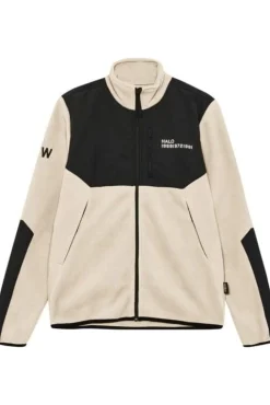 Blocked Zip Fleece 610209*Halo Clearance