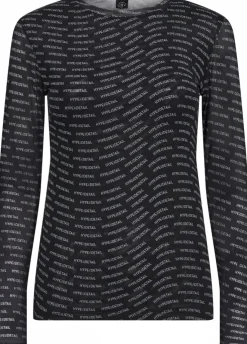 Blouse W/Print*Hype The Detail Online