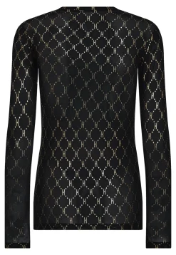 Blouse W/Print 320-14*Hype The Detail Online