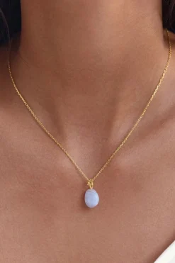 Maanesten Blue Lace Air Pendant< Halskæder