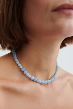 Pernille Corydon Jewellery Blue Sky Necklace n-321-gp< Halskæder